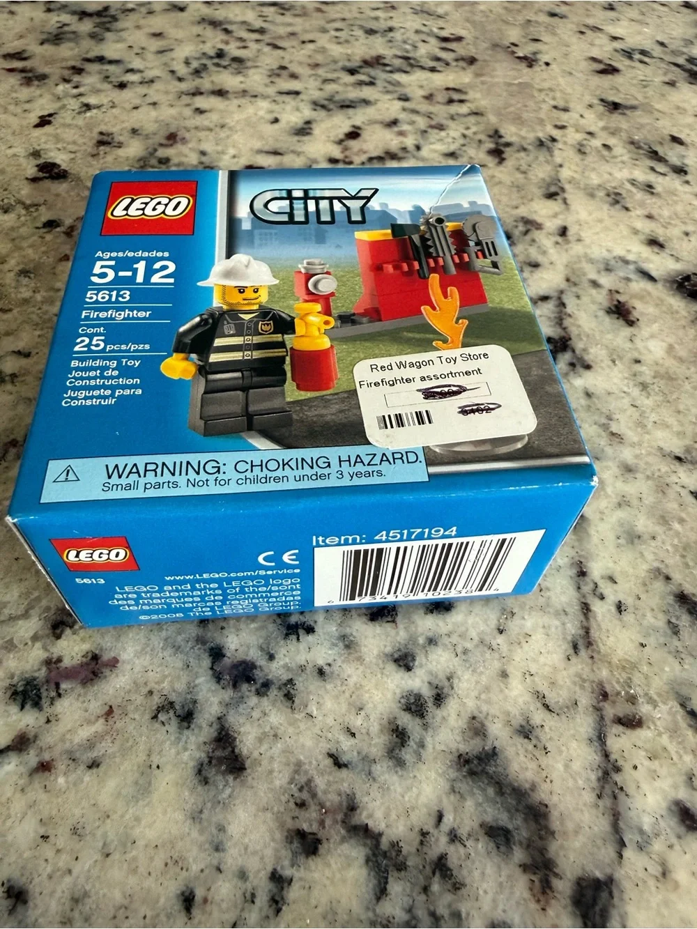 NIB Vintage LEGO City Firefighter Set 5613 Sealed